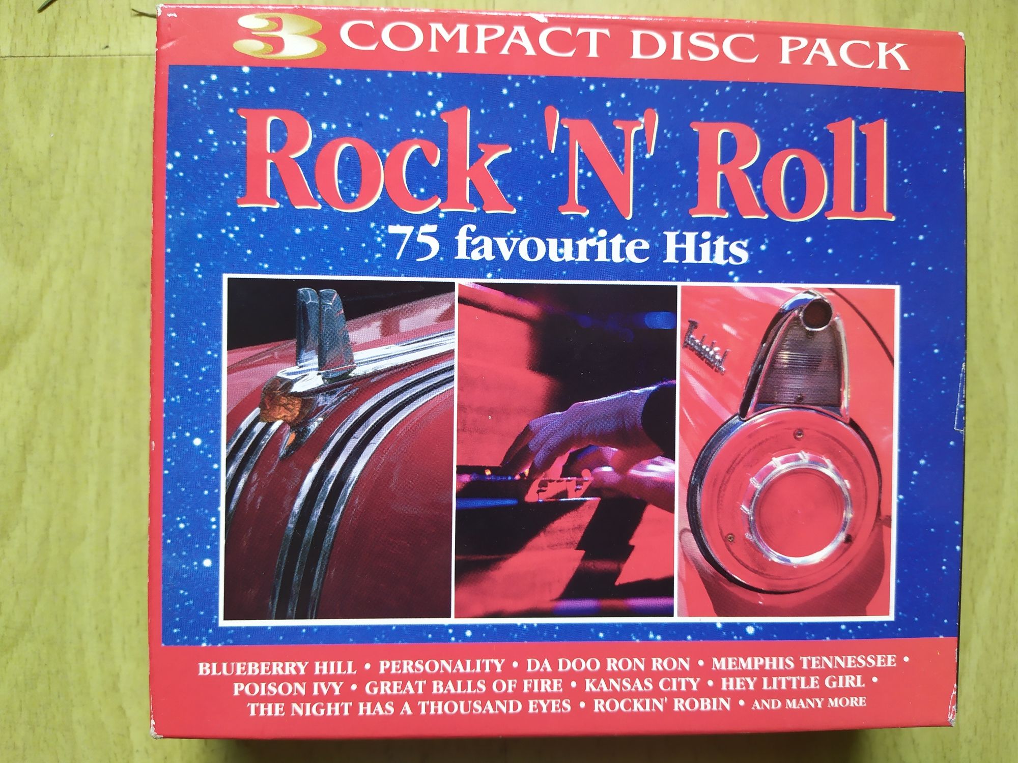 Rock'N'Roll 75 favourite Hits 3 CD