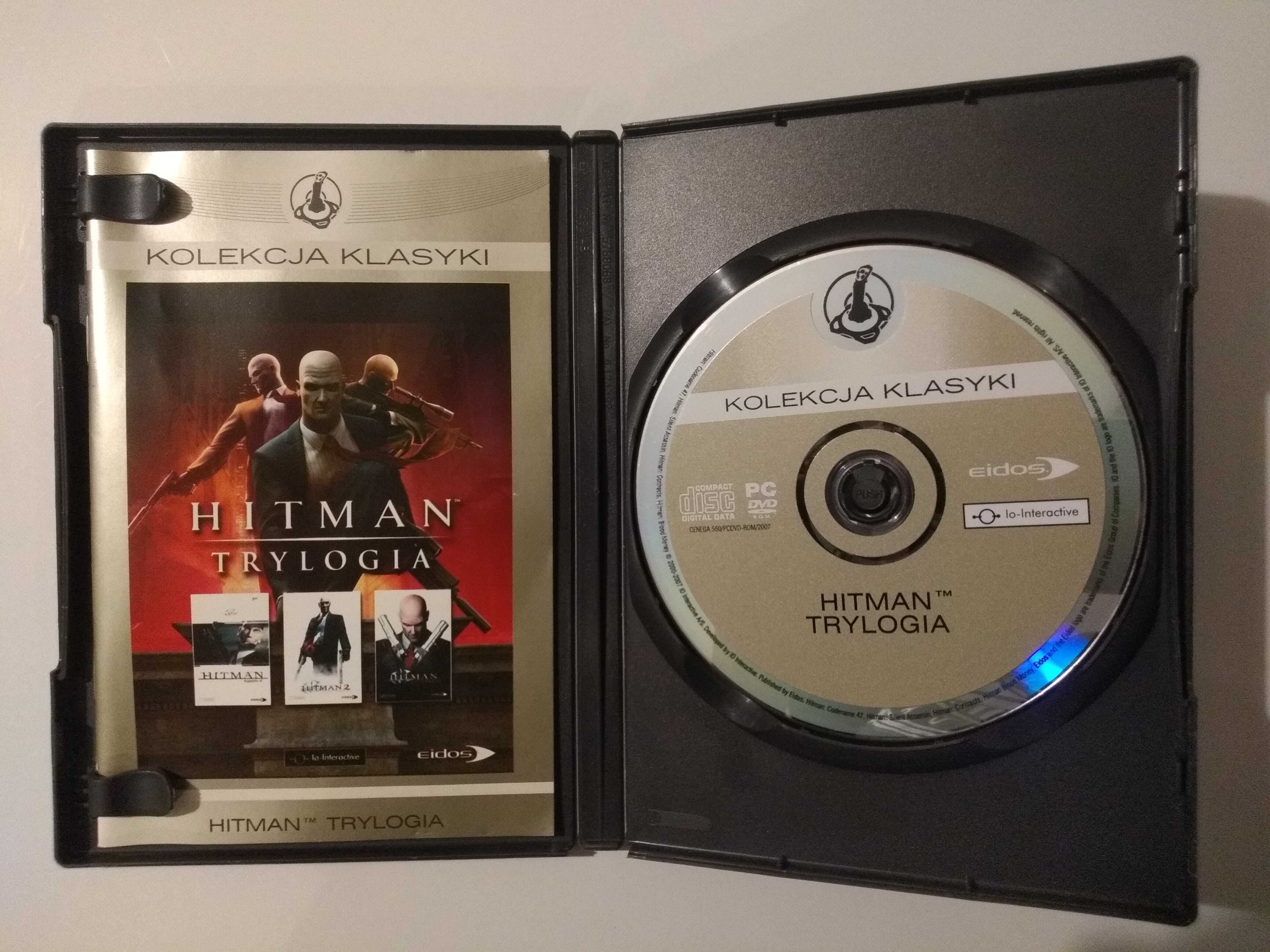 Hitman Trylogia PL PC Kolekcja Klasyki