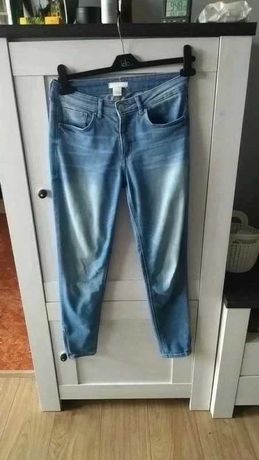 H&M conscious 36 S rurki jeansy zamki