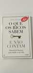 O que os ricos sabem e não contam Aitor Zárate