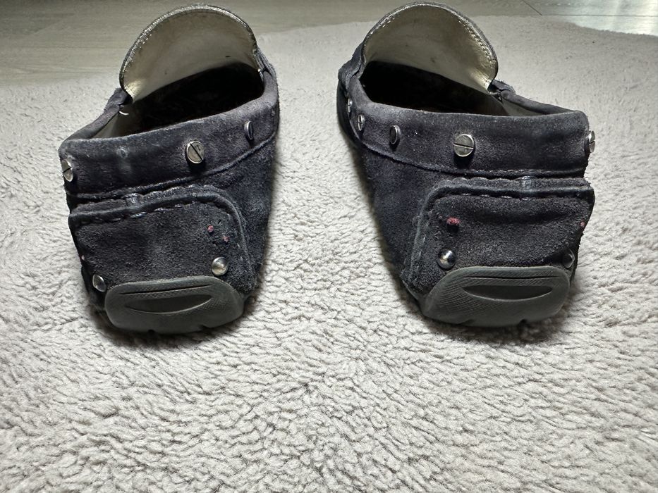 Чорні замшеві мокасини Philipp Plein