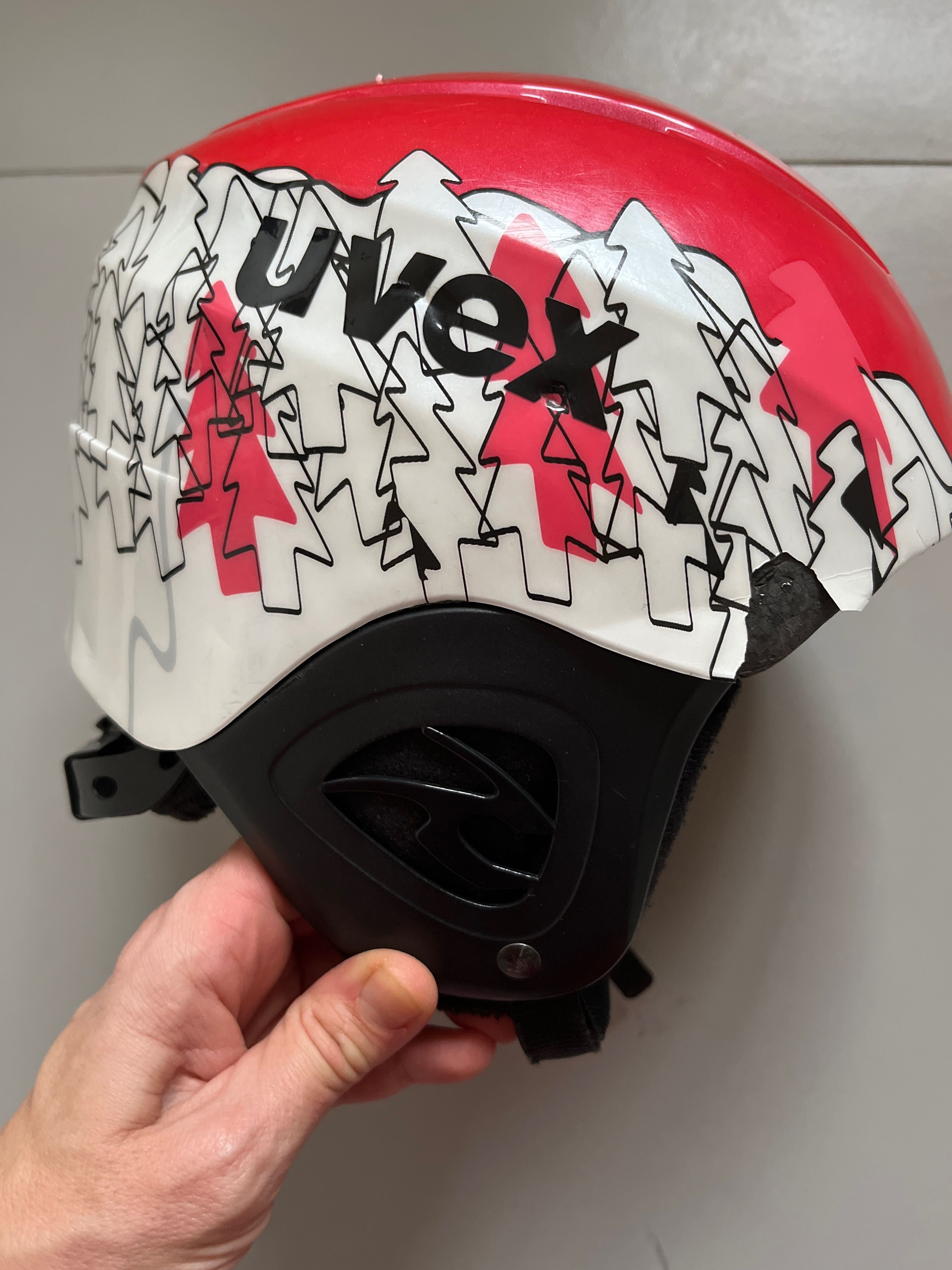 Kask Uvex narty łyżwy xxxs-xs 51-55 cm