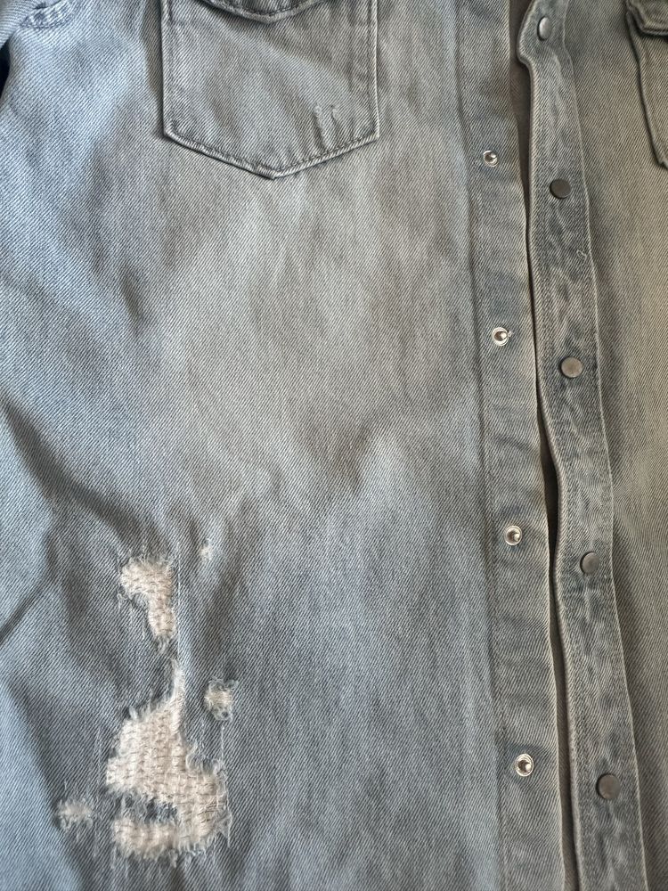 Джинсова куртка Zara L унісекс