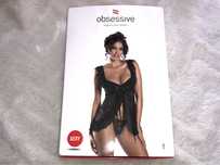 Komplet bielizny Obsessive - koszulka Babydoll i stringi