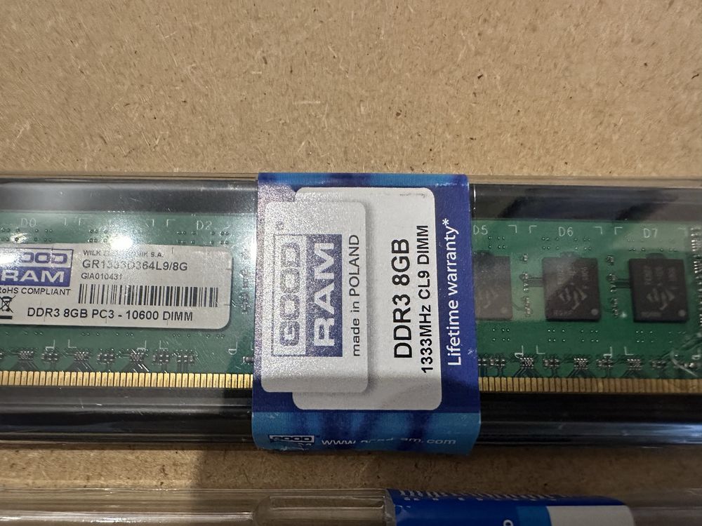 Ogloszenie Prywatne: Pamiec DDR3 Goodram 2x8gb