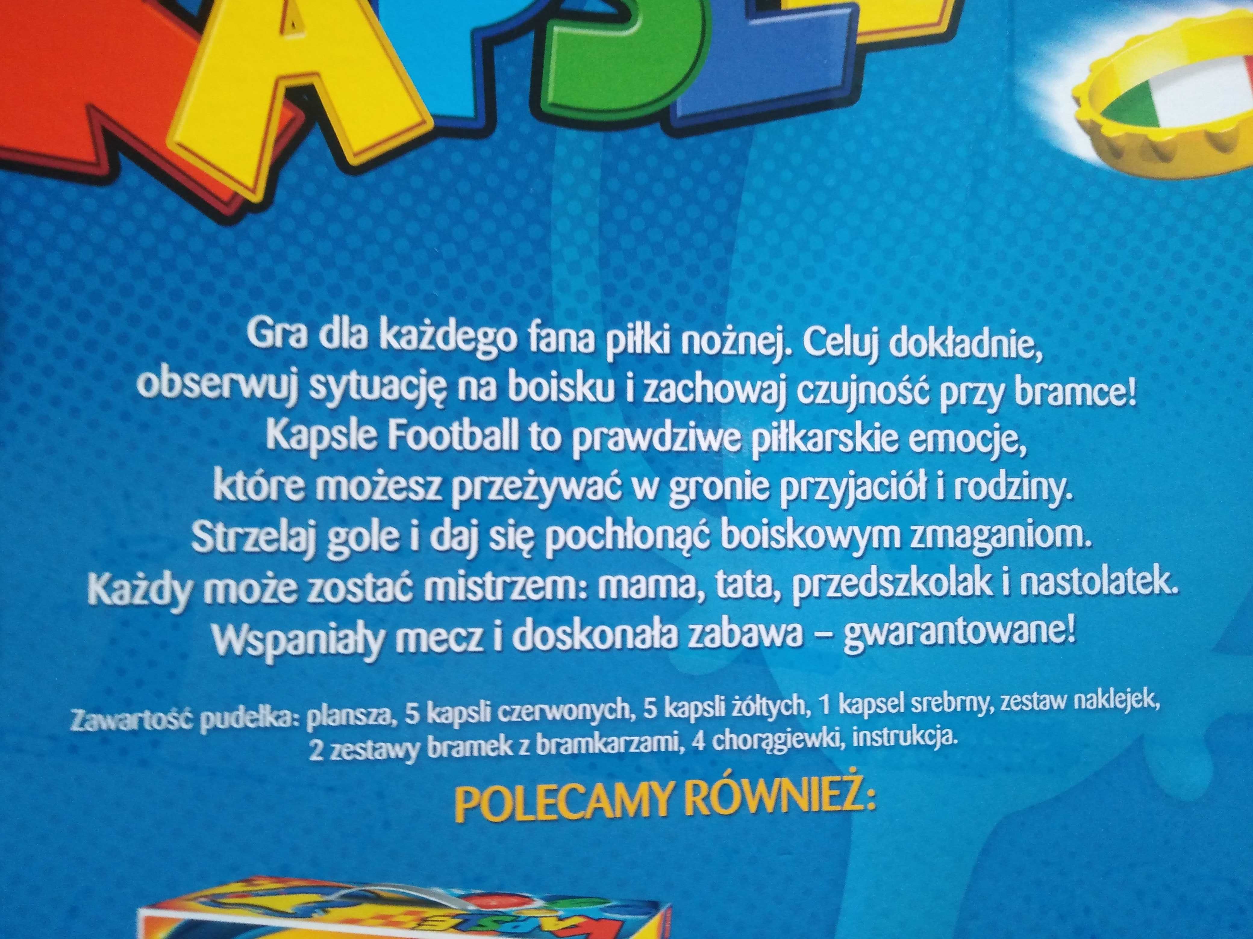 Trefl GRA KAPSLE [Stan idealny] Cała zawartość jest w pudełku.