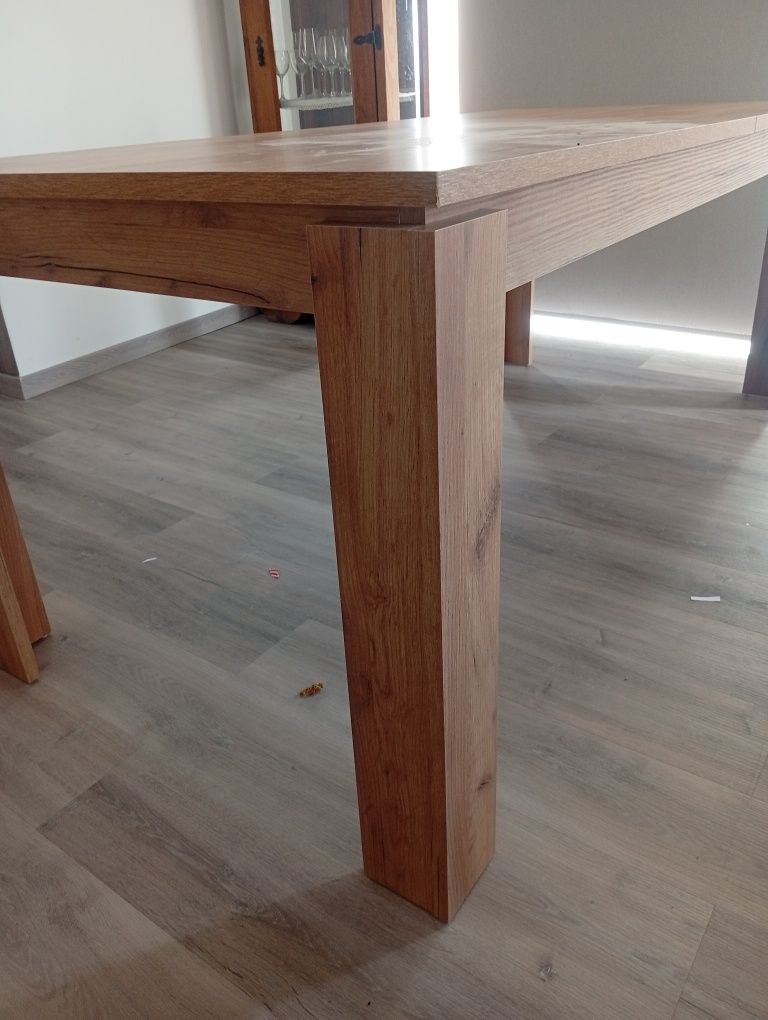 Mesa carvalho extensível