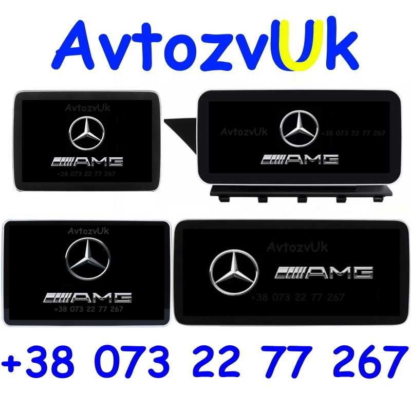 Дисплей GLK Mercedes Benz X204 NTG GPS ЖЛК Магнитола Android CarPlay