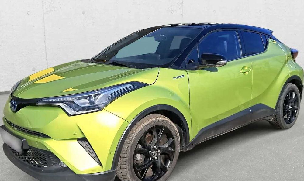 TOYOTA C-HR hybrid neon lime