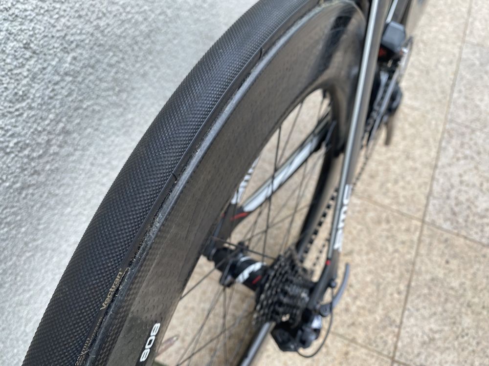 BMC TM01 di2 rower do jazdy na czas. Pomiar mocy.
