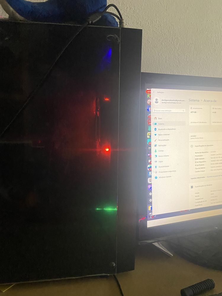 Computador Gamer 1650 Ti negociavel