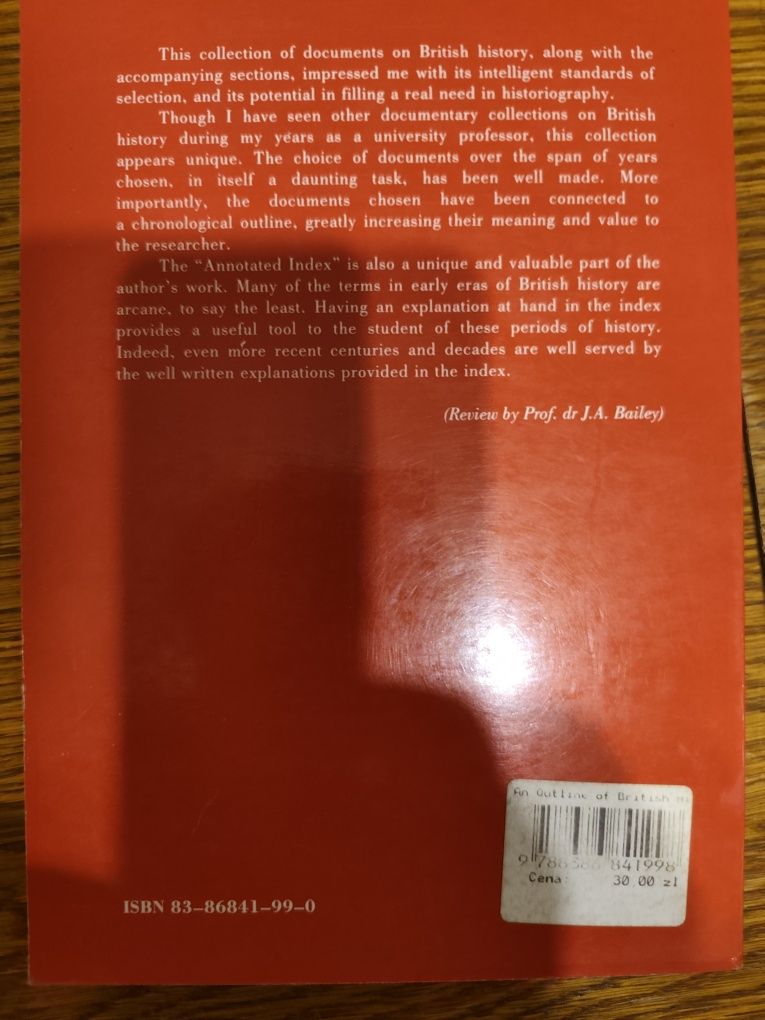 An outline of British history