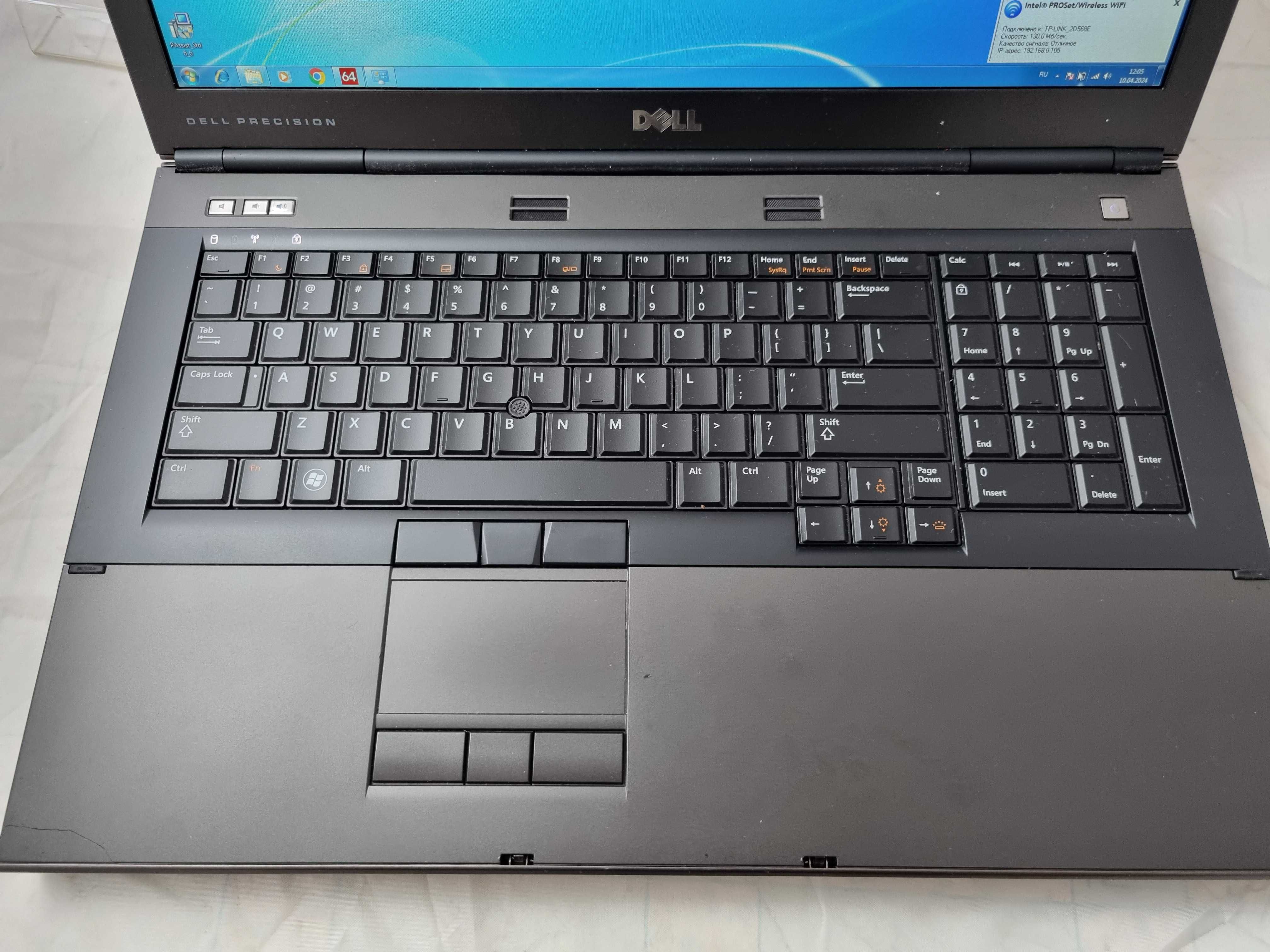 Dell Precision M6600 i5-2520M, Nvidia Quadro 3000M, 4Gb/320Gb fhd