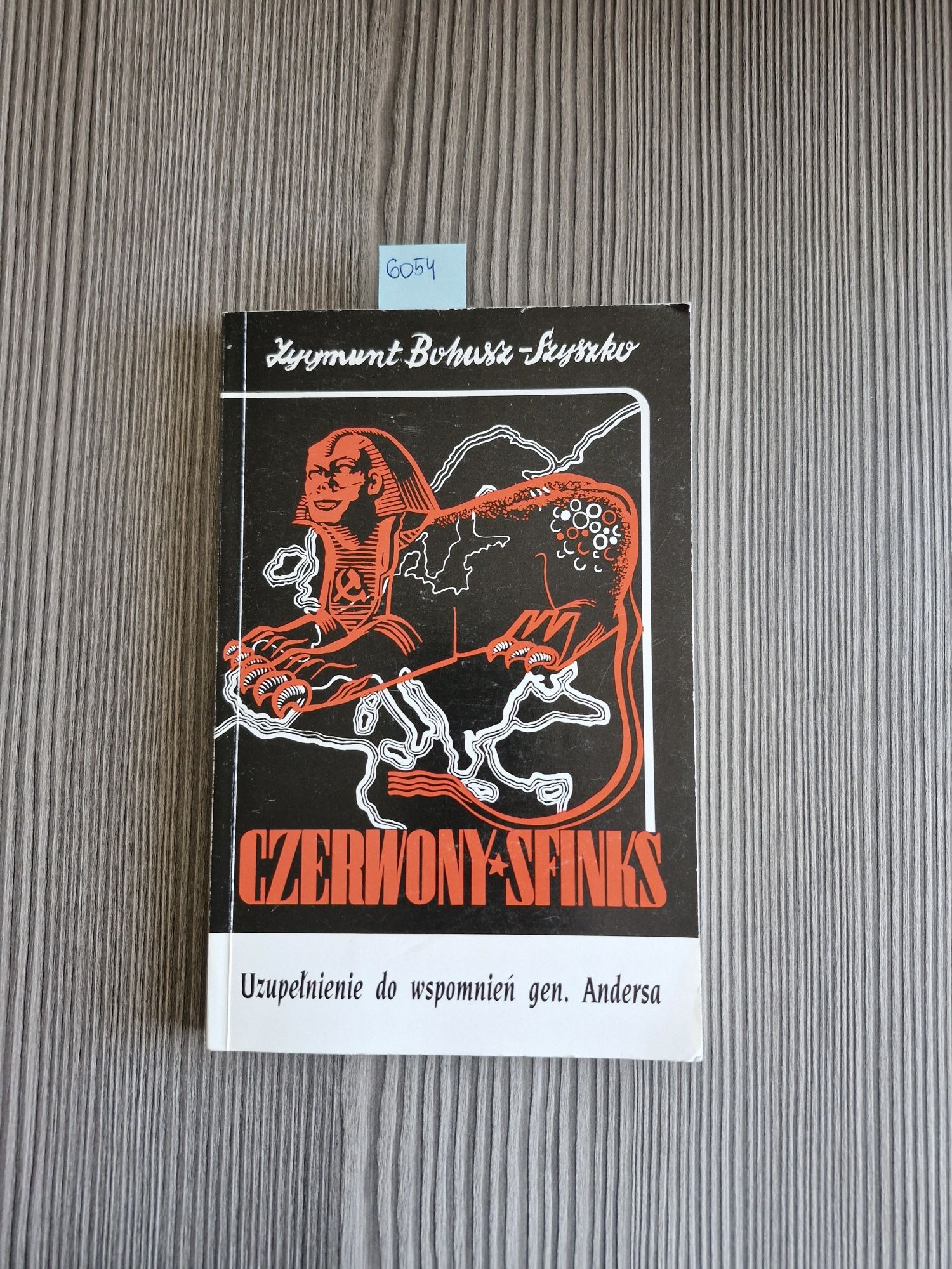 6054. "Czerwony sfinks" Zygmunt Bohusz-Szyszko