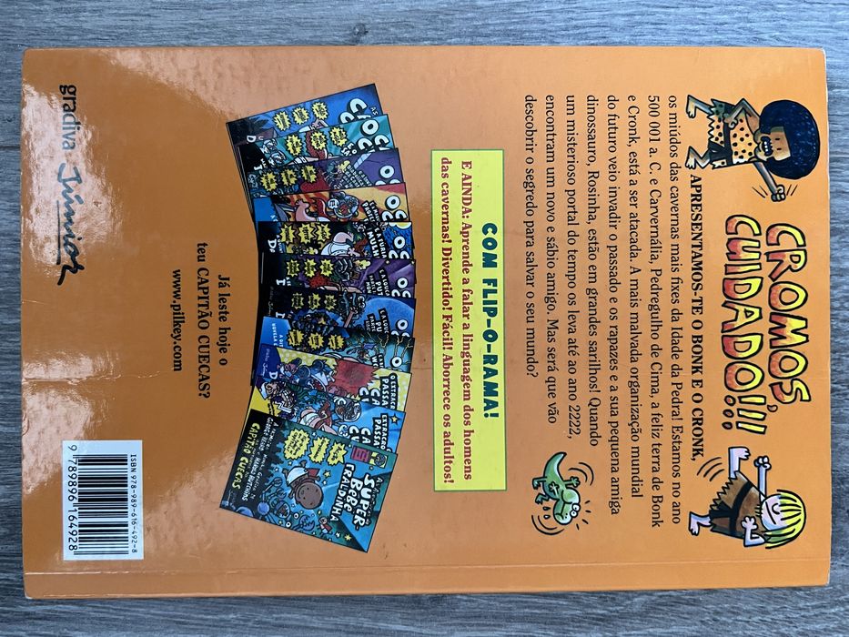 As Aventuras de Bonk e Cronk Livro