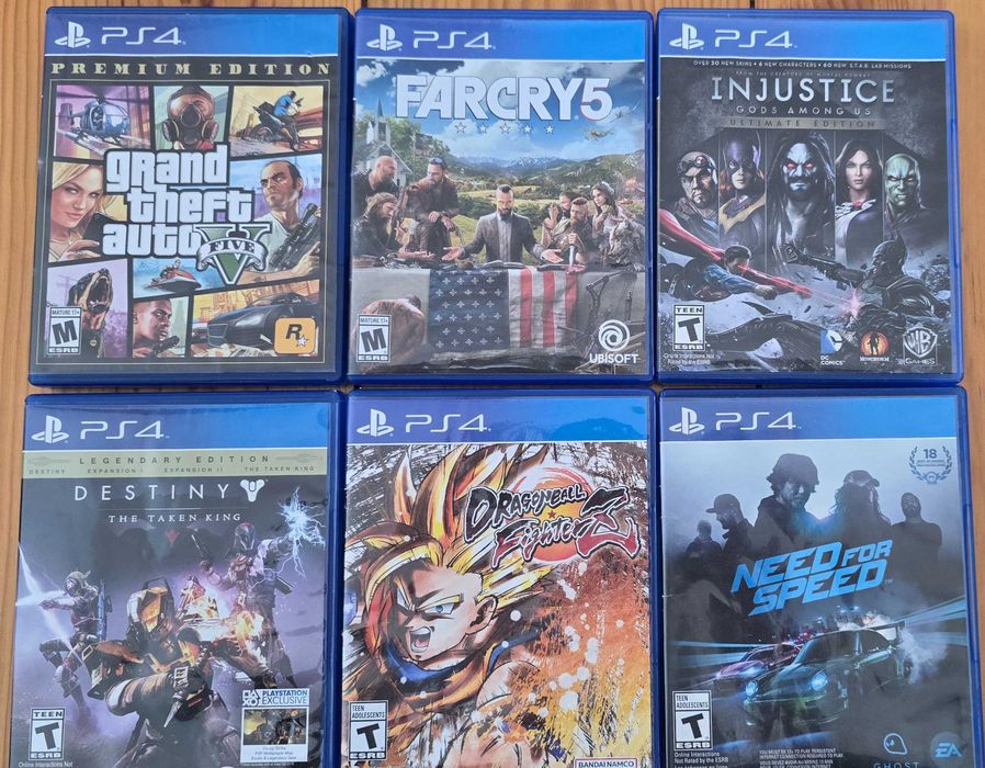 Jogos de Playstation 4