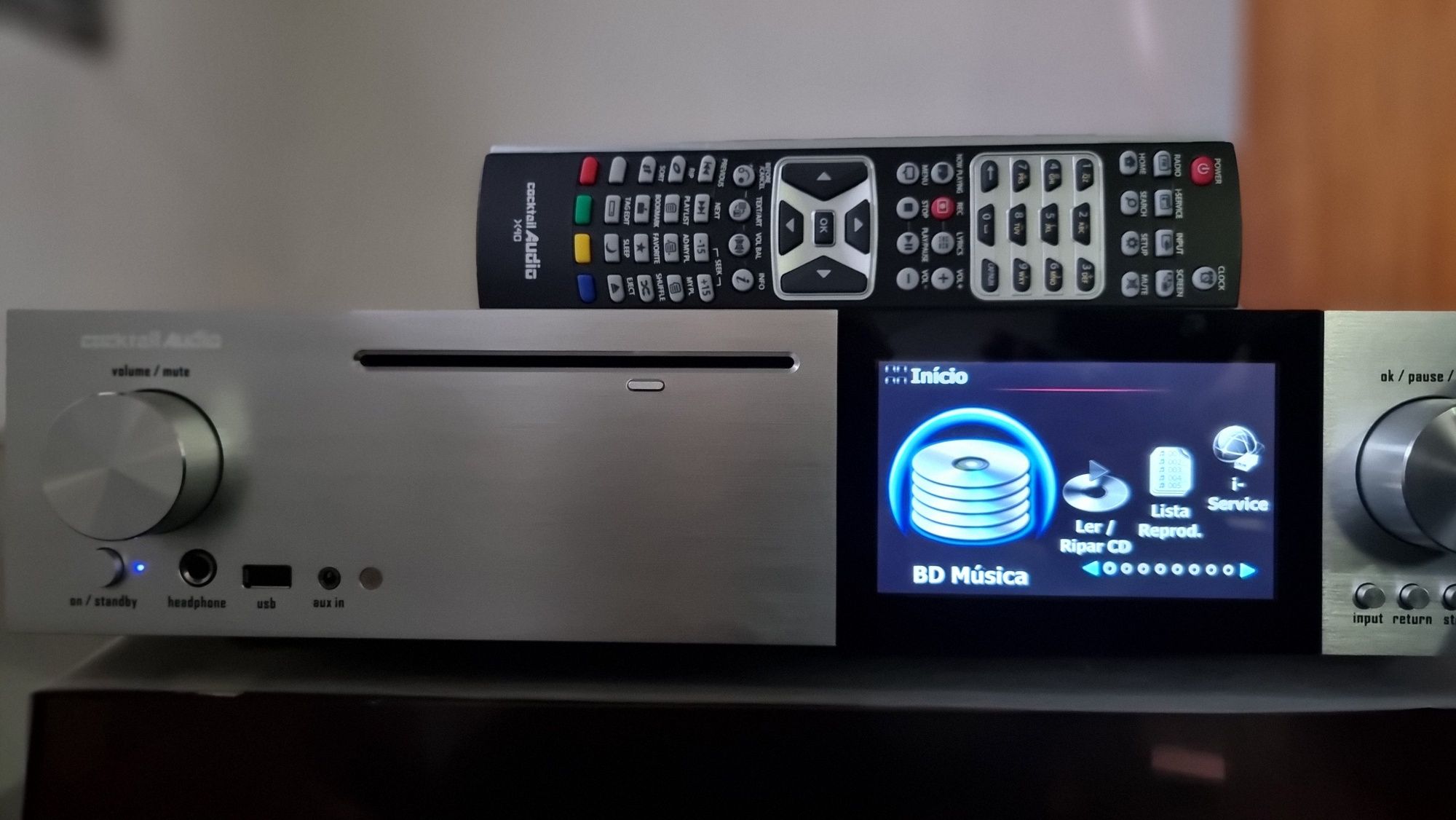 Streamer audio CocktailAudio X40-VENDA OU TROCA