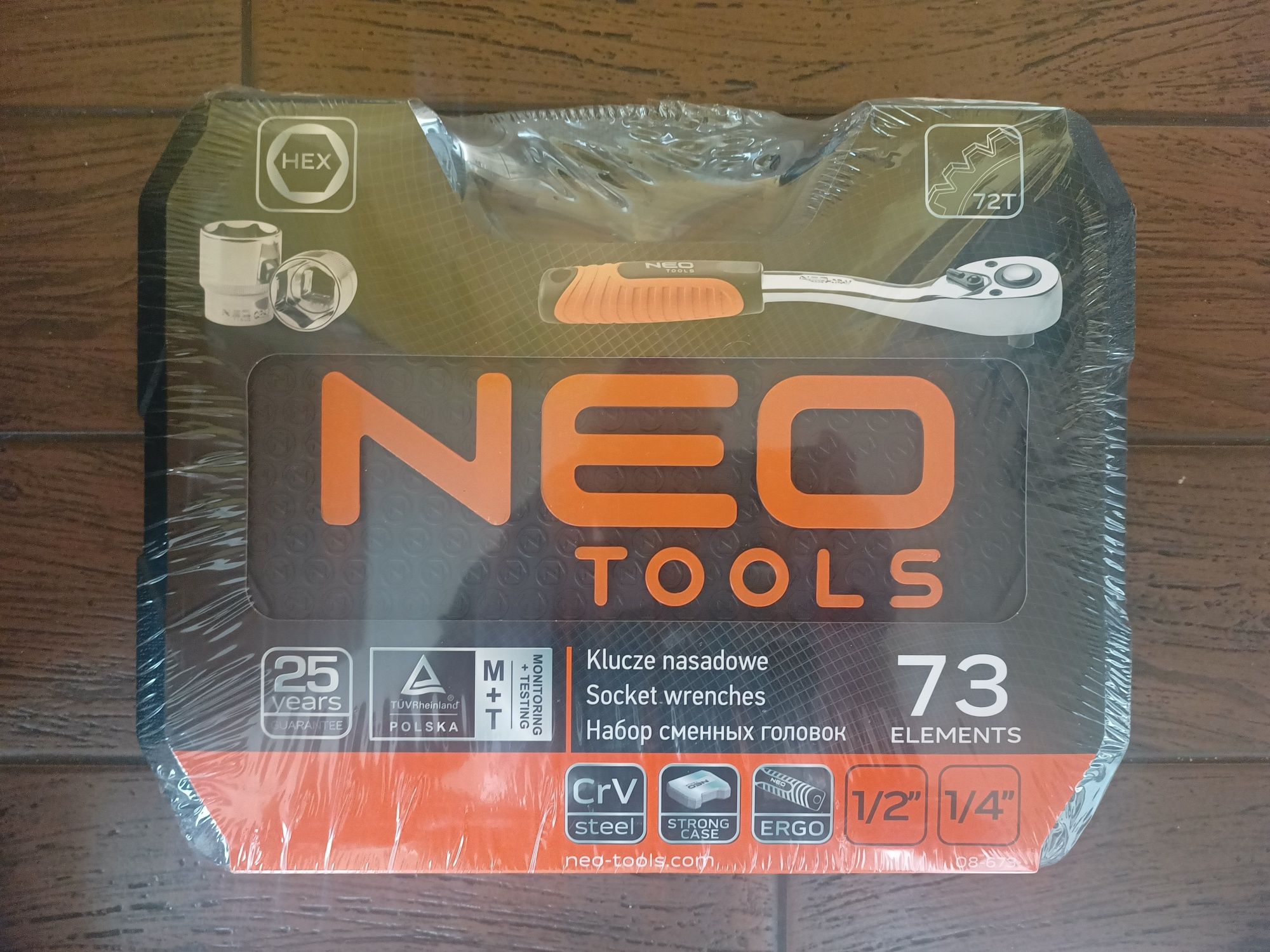 Klucze nasadowe Neo Tools