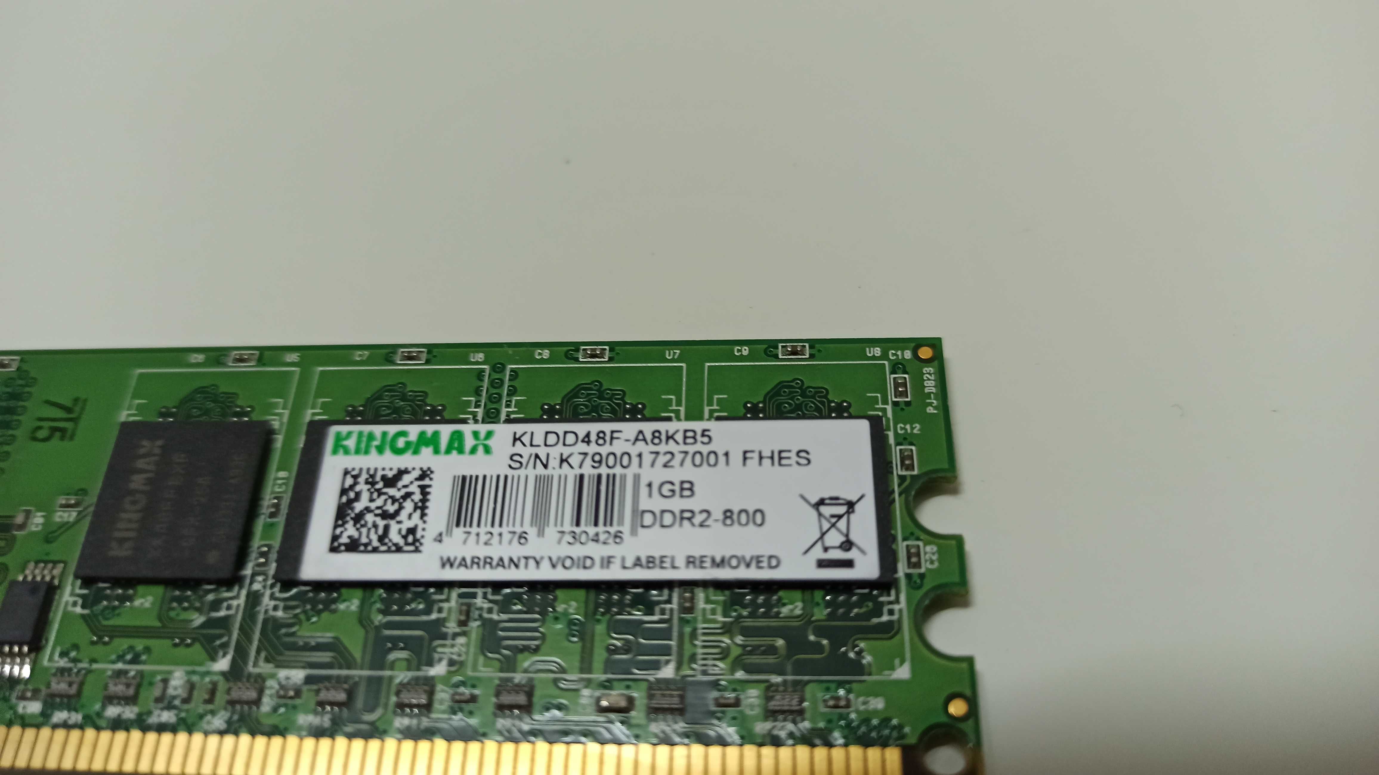 Kingmax KLCD48F-A8KB5 2x1GB DDR2 CL5 800MHz