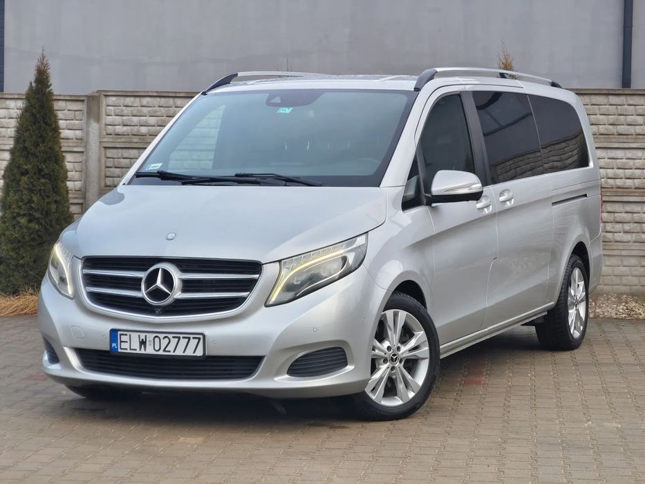Mercedes-Benz Klasa V 4x4! Long! 8 osobowy! Salon Polska! PEWNIA HISTORIA! Faktura VAT 23%!