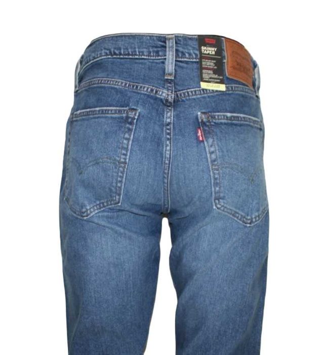 Męskie jeansy Levi's Skinny Taper Levis Flex nowe oryg. Levisy W33/L36