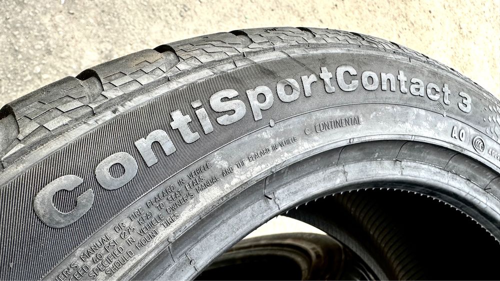 265/40/20 Continental SportContact3 | 90%остаток | летние шины