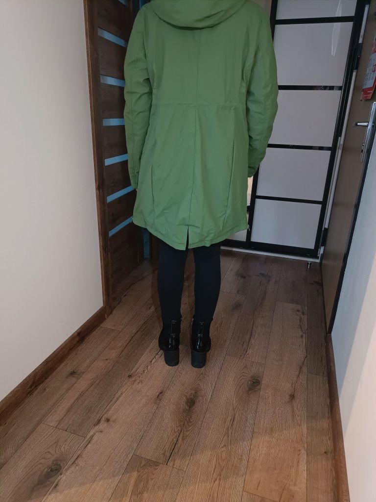 Kurtka ciążowa zimowa 42 XL zielony