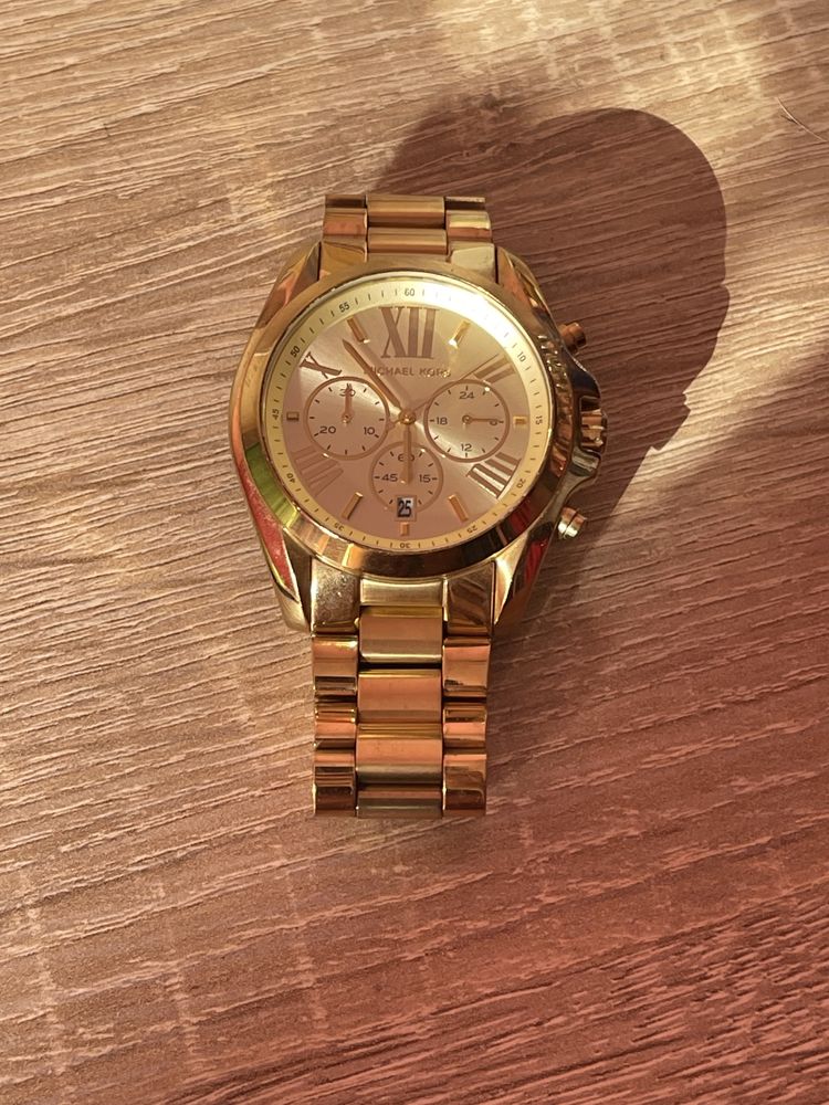 Relógio Michael Kors dourado original