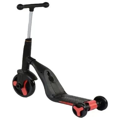 Продам Самокат-велобіг scooter 3в1 з педалями червоний!