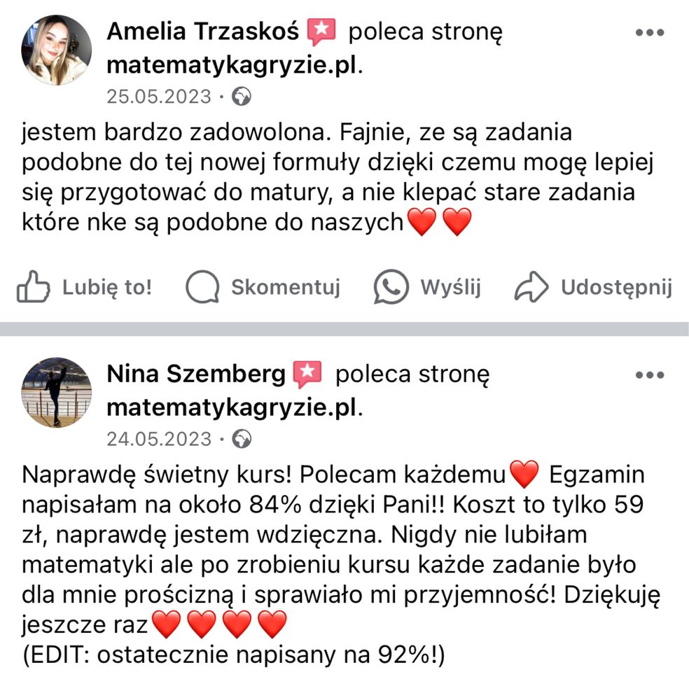Korepetycje z matematyki z autorką aplikacji Matematyka Gryzie