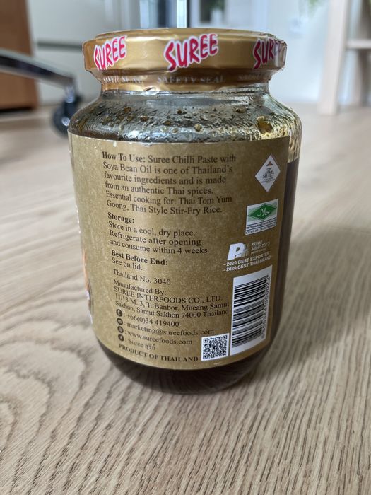 Pasta Chilli z olejem sojowym 454g