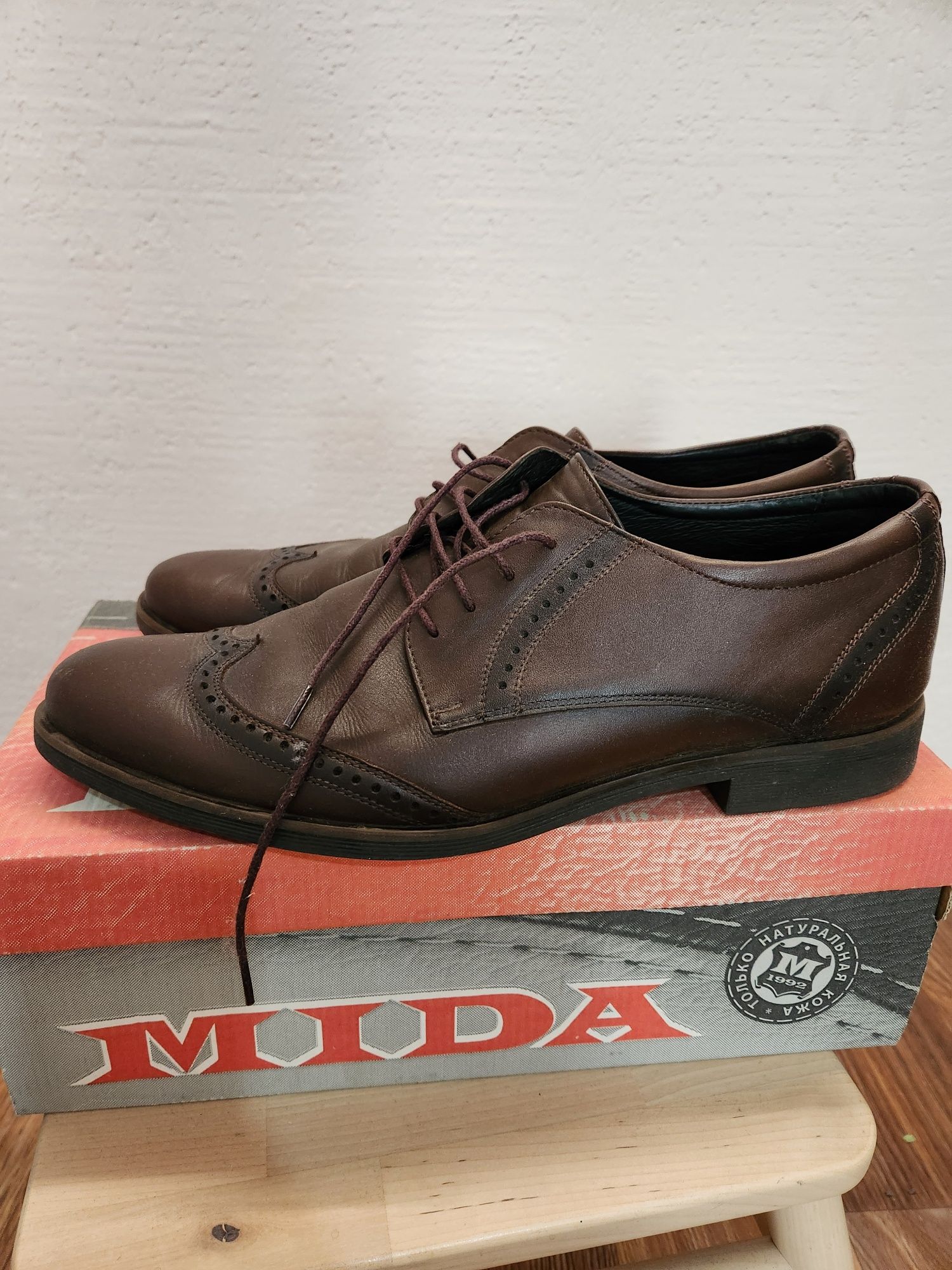 Мужские туфли MIDA Premium 45 р.