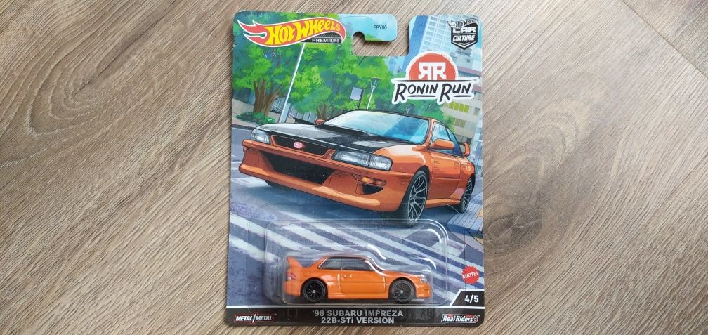 Hot Wheels Subaru Impreza 22B STi Premium Car Culture