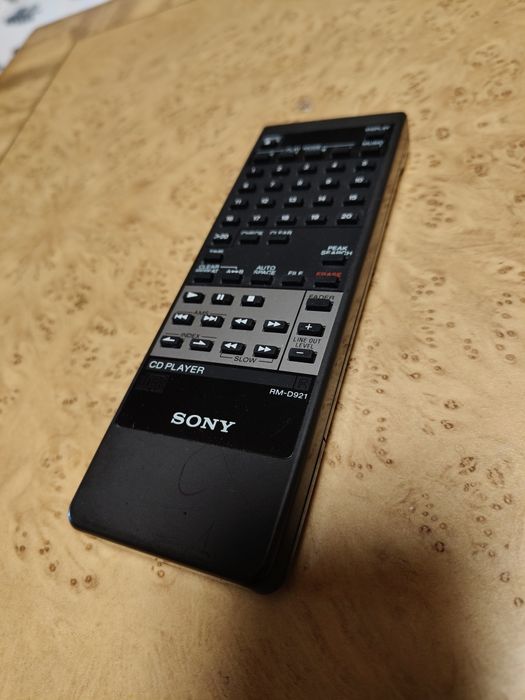 oryginalny pilot SONY RM-D921 - CD PLAYER / AUDIO