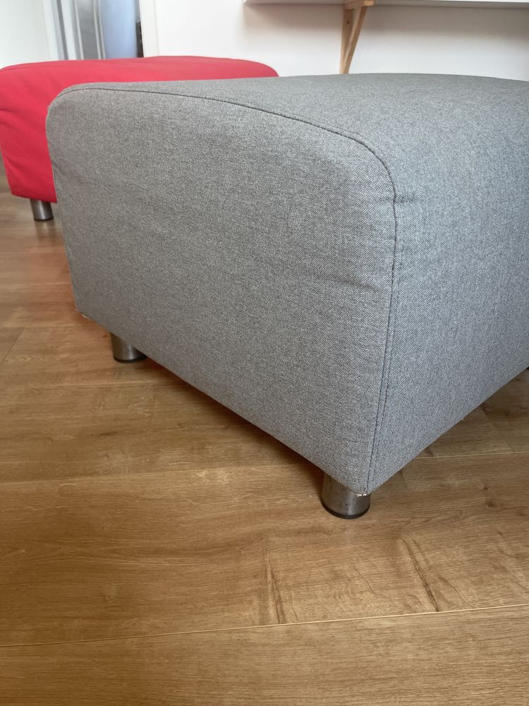 Klippan Ikea pousa pés