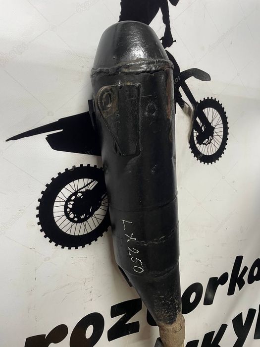 Вихлопна труба до мотоцикла Loncin LX250/300GY-3 SX2,інші! Уточнюйте!