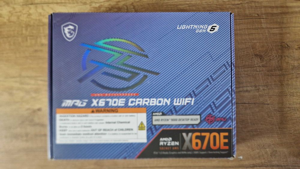 Płyta główna MSI MPG X670E CARBON WIFI AM5 DDR5 box gwarancja 500392