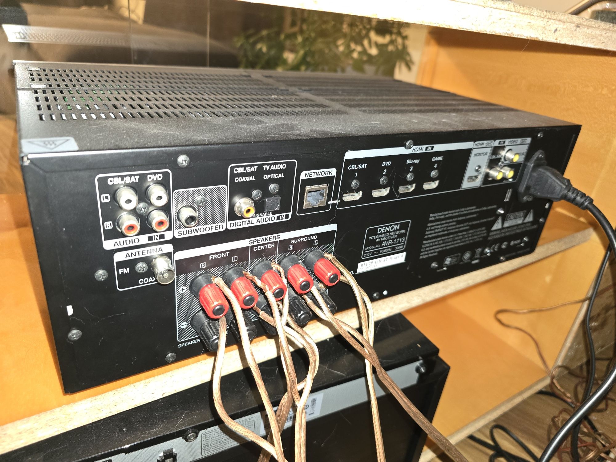 Dali Concept 6 Denon AVR-1713 Kino Domowe 4.1 Nagłośnienie Audio