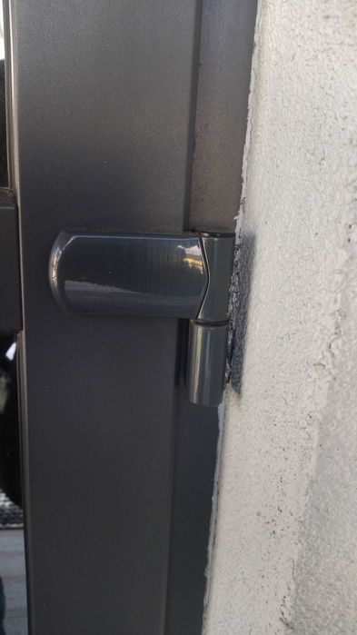 двері вхідні металопластикові  2 сторін колір  дверний профіль