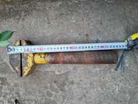 Stary Duży 34cm klucz francuski produkcji gdr