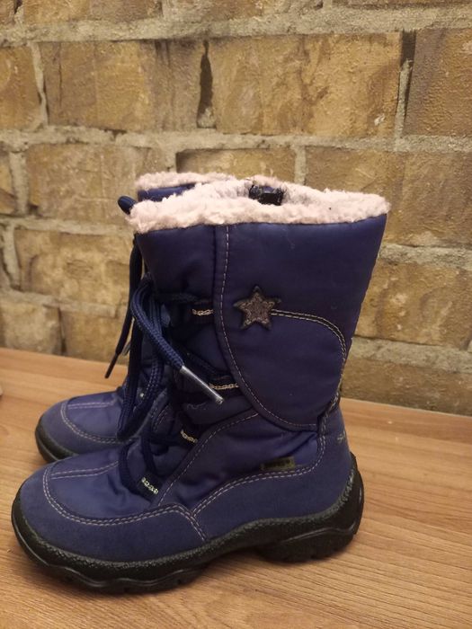 Сапожки, ботинки superfit зимние на девочку размер 26.