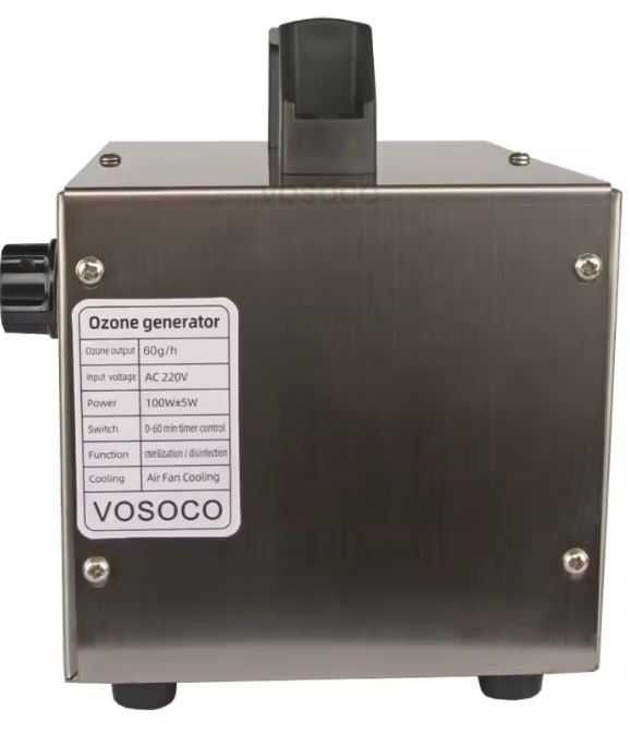 VOSOCO 60g/h Przenośny Generator ozonu