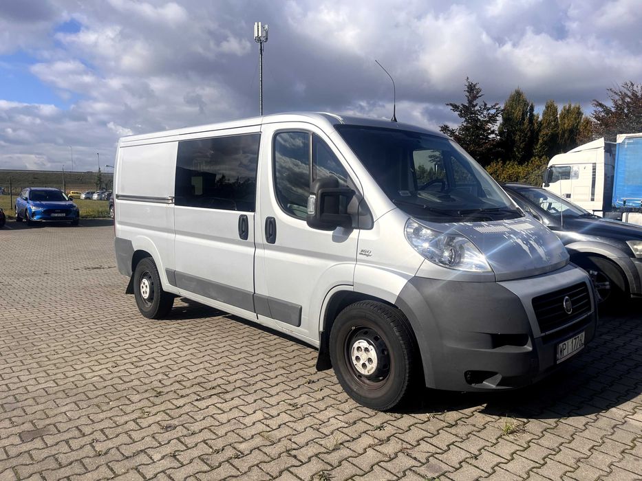 Wypożyczalnia busów na doby i na godziny Fiat Ducato furgon H1L2