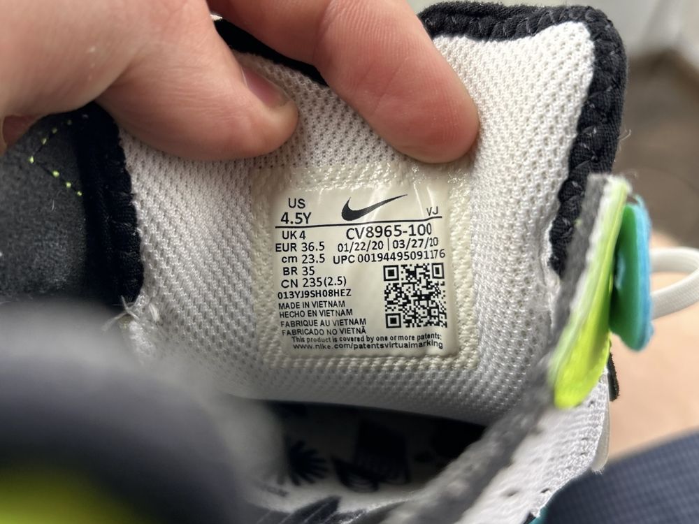 Оригінал! Кросівки Nike React Vision 36.5 розмір 03282