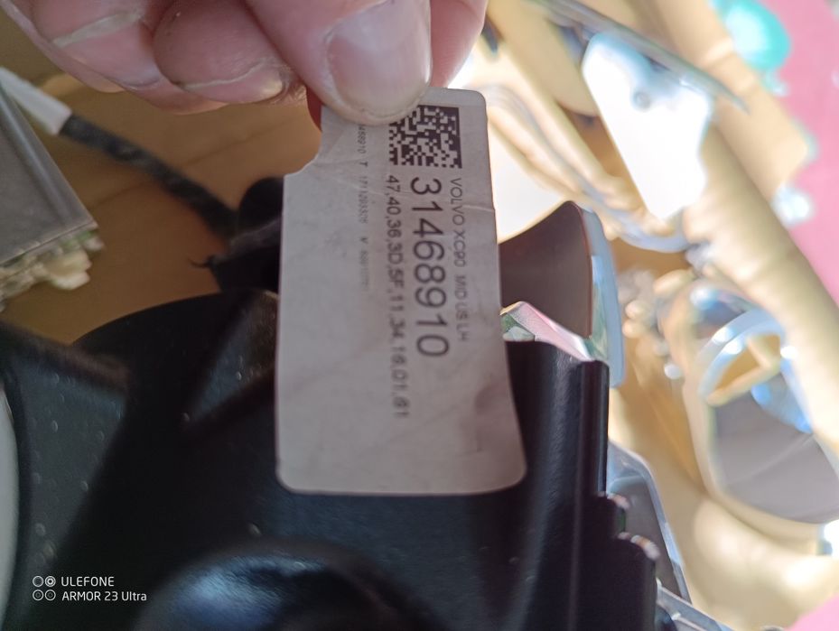 Volvo XC90 momentum t5/wewnętrzna instalacja lampy przedniej lewej