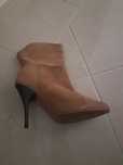 Botas em pele, mango