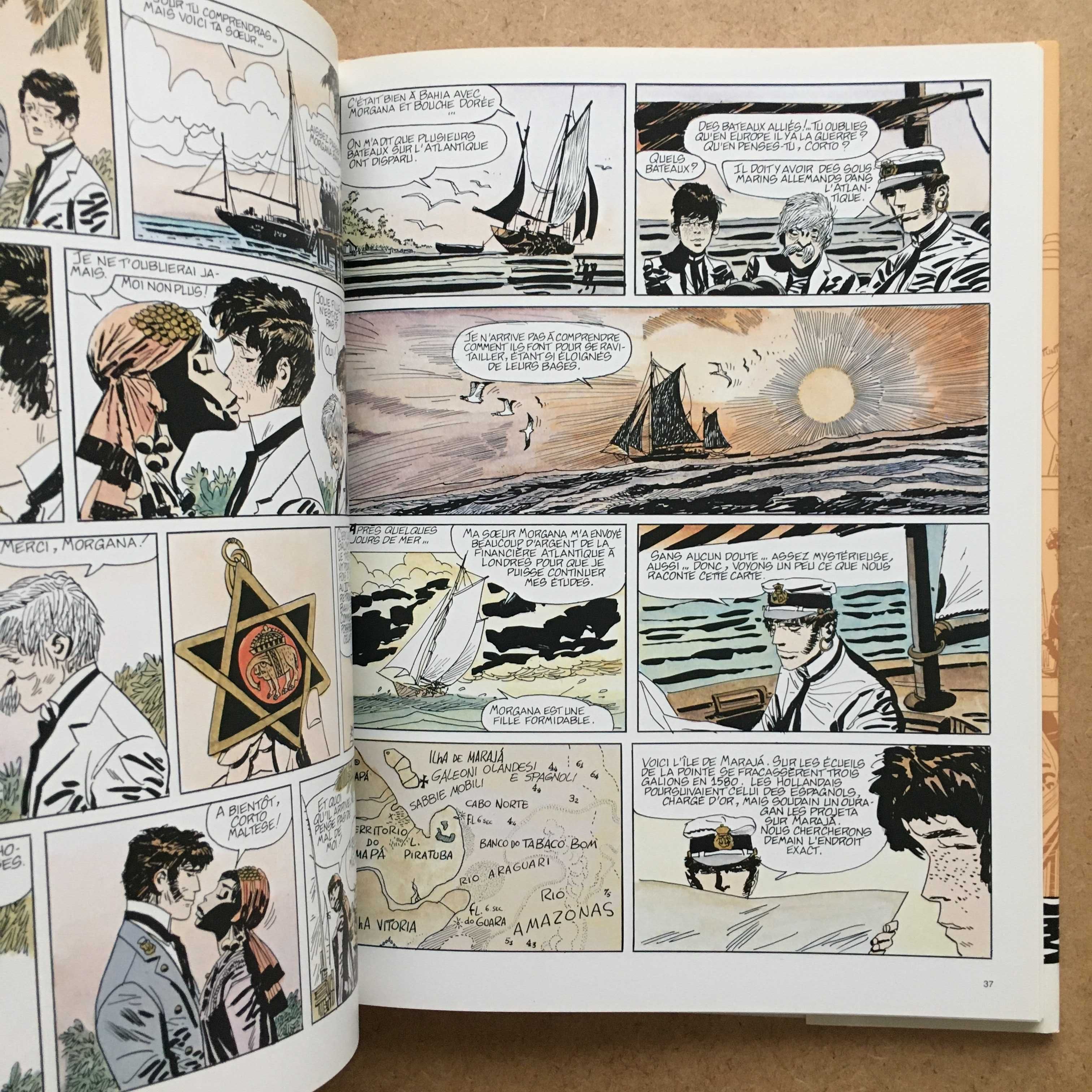 Sous le drapeau des pirates, de Hugo Pratt