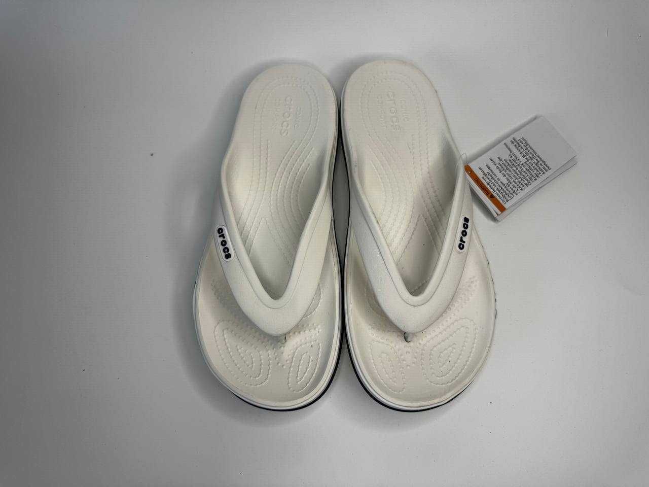 Crocs Bayaband flip White Крокси M8/W10 40-41 см Уцінка! №10134
