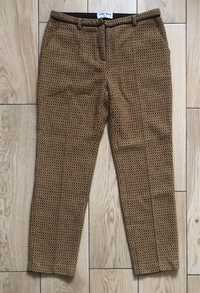 Ciepłe musztardowe spodnie Vero Moda 38