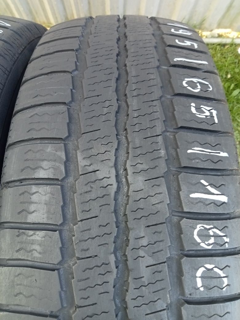 2x Opony Używane Całoroczne 195/65R16C GT Radial